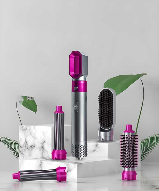 5 in 1 Multifunctional Hair Styling Tool - ShoppersDen