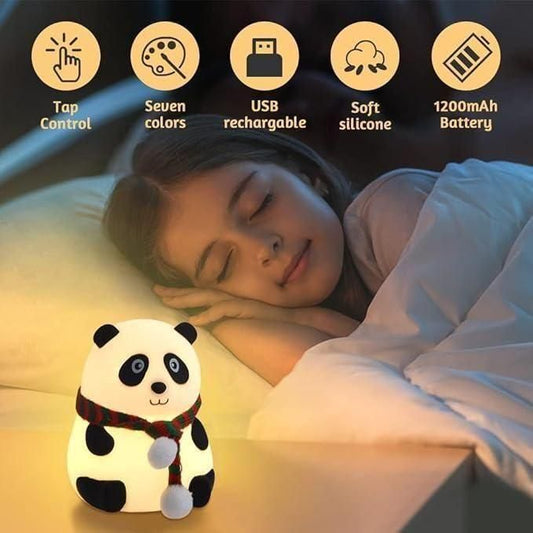 Cute Panda Light Lamp For Kids - ShoppersDen