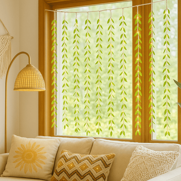 Magical Leaf Curtain Lights