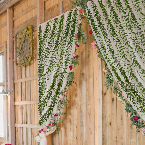 Diwali Leaf Curtain Lights - Illuminate Your Celebration! - ShoppersDen