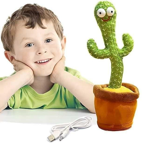 LED Musical Dancing & Mimicry Cactus Toy - ShoppersDen