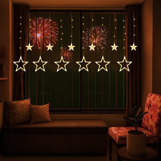 Starlight Curtain Lights - ShoppersDen