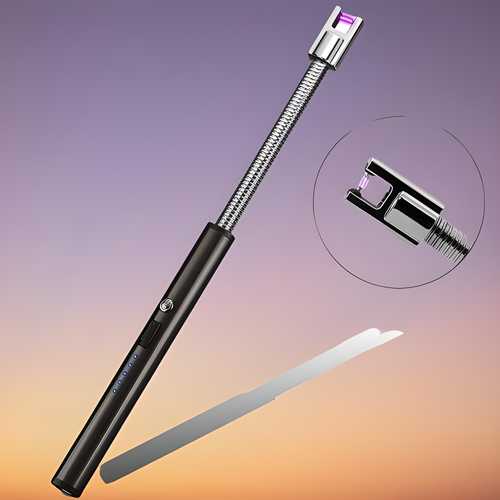 USB Plasma Rechargeable Electric Lighter for Kitchen - ShoppersDen