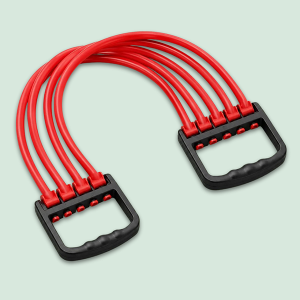 ShoppersDen 5 Tube Chest Expander Resistance Band