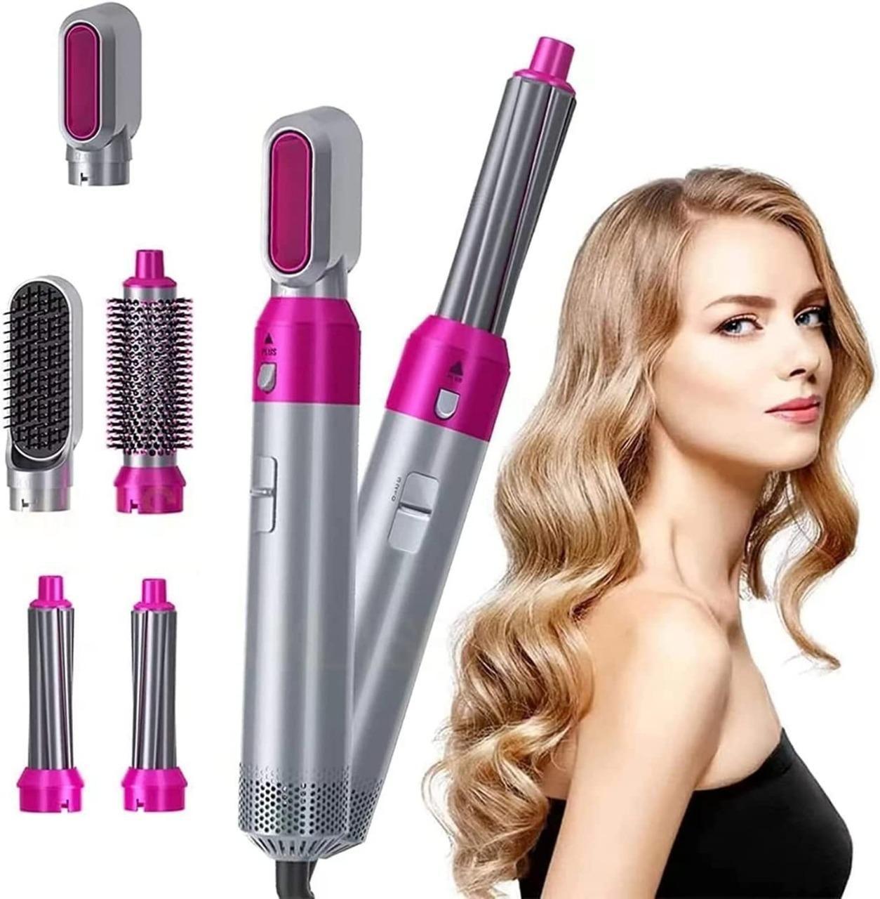 5 in 1 Multifunctional Hair Styling Tool - ShoppersDen
