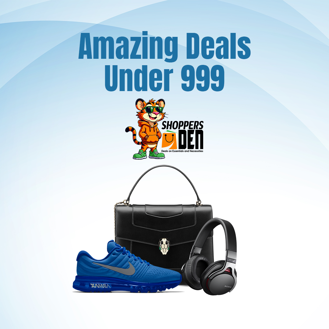 Products Under ₹999 | Best Deals Online – ShoppersDen