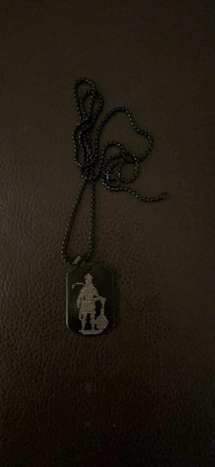 Hanuman Chalisa Pendant With Chain - ShoppersDen