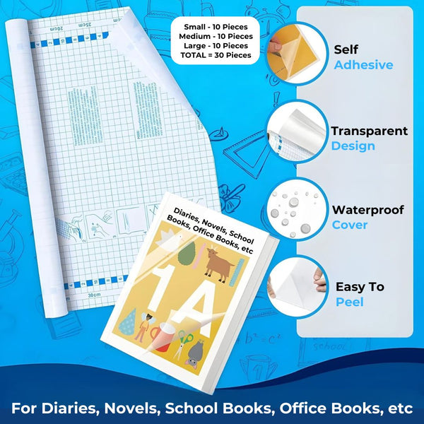 Clear Waterproof Book Covers