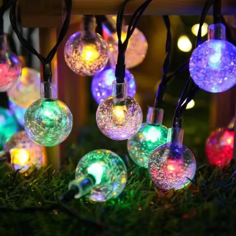 LED Crystal Bubble Ball String Fairy Lights - ShoppersDen