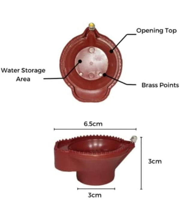 Illuminate Diwali with Magic Water LED Diyas - Unique Diwali Decorations Online - ShoppersDen