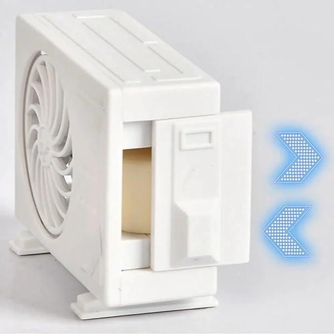Miniature AC design Solar - Powered Car Air freshener Diffuser - ShoppersDen