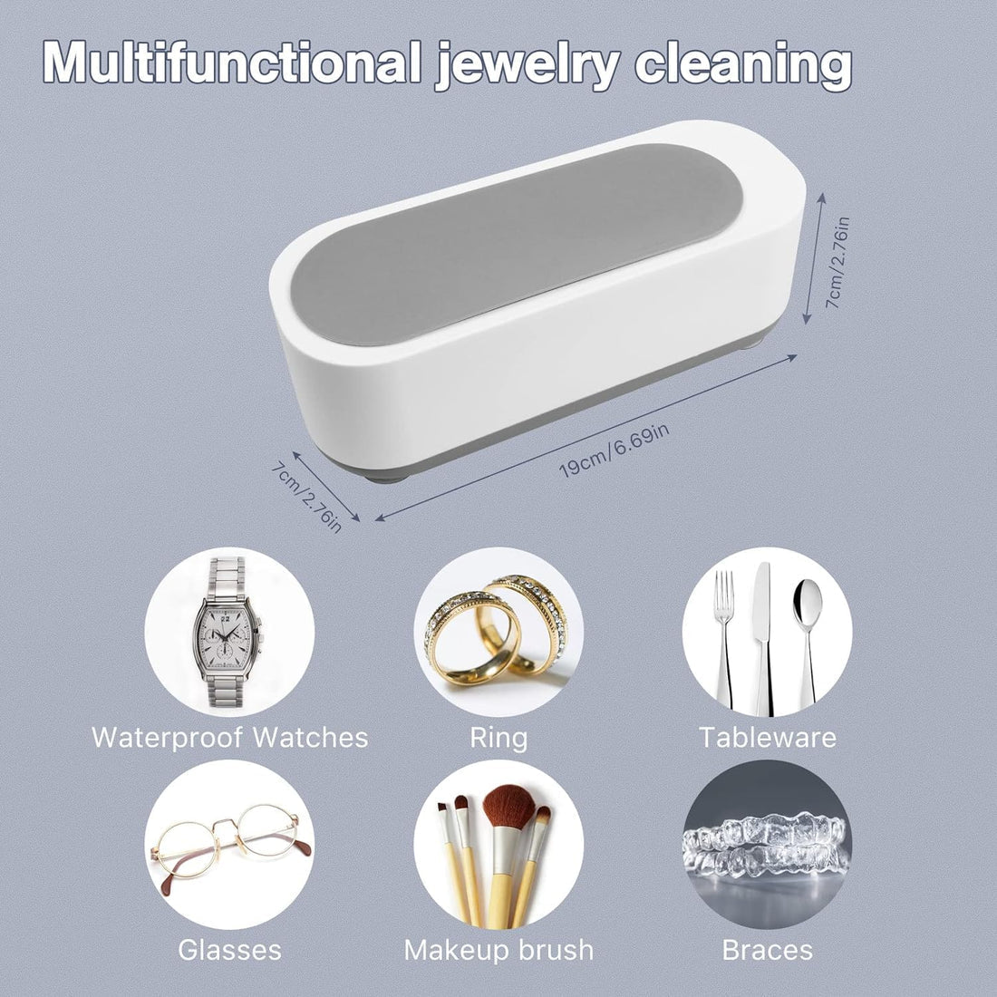 Portable Multipurpose IC™ Ultrasonic Cleaner - ShoppersDen