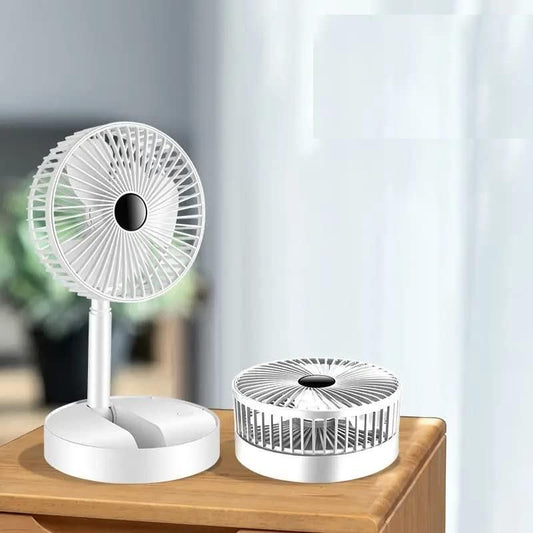 Powerful Rechargeable Table Fan - ShoppersDen