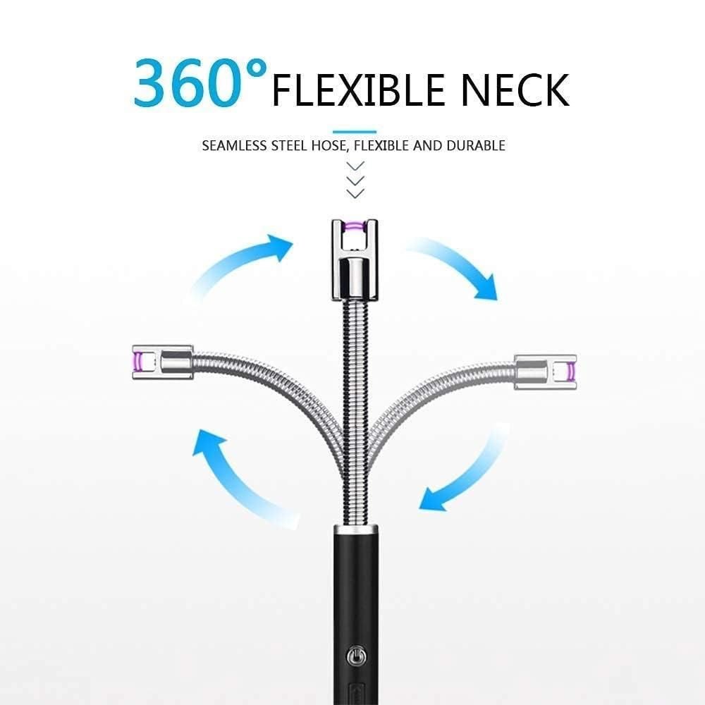 USB Plasma Rechargeable Electric Lighter for Kitchen - ShoppersDen